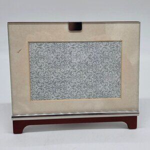 Green Tree Gallery 5" X 3" Glass & Wood Picture Frame